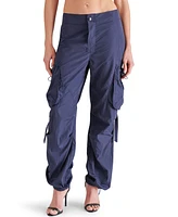 Steve Madden Women's Kaira Bungee-Cord Cargo Pants