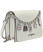 Karl Lagerfeld Paris Lourdes Small Leather Crossbody