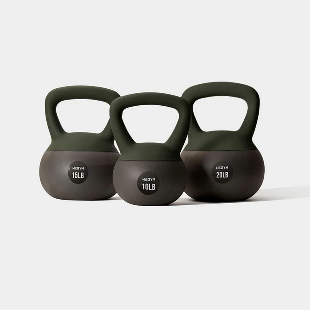 WeGym Soft Kettlebell 3pc Set - 10, 15, & 20 lbs