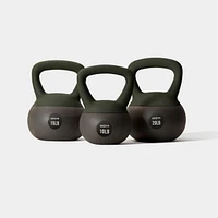 WeGym Soft Kettlebell 3pc Set - 10, 15, & 20 lbs