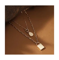 Sohi Women's The Sailor's Multi-Layer Necklace