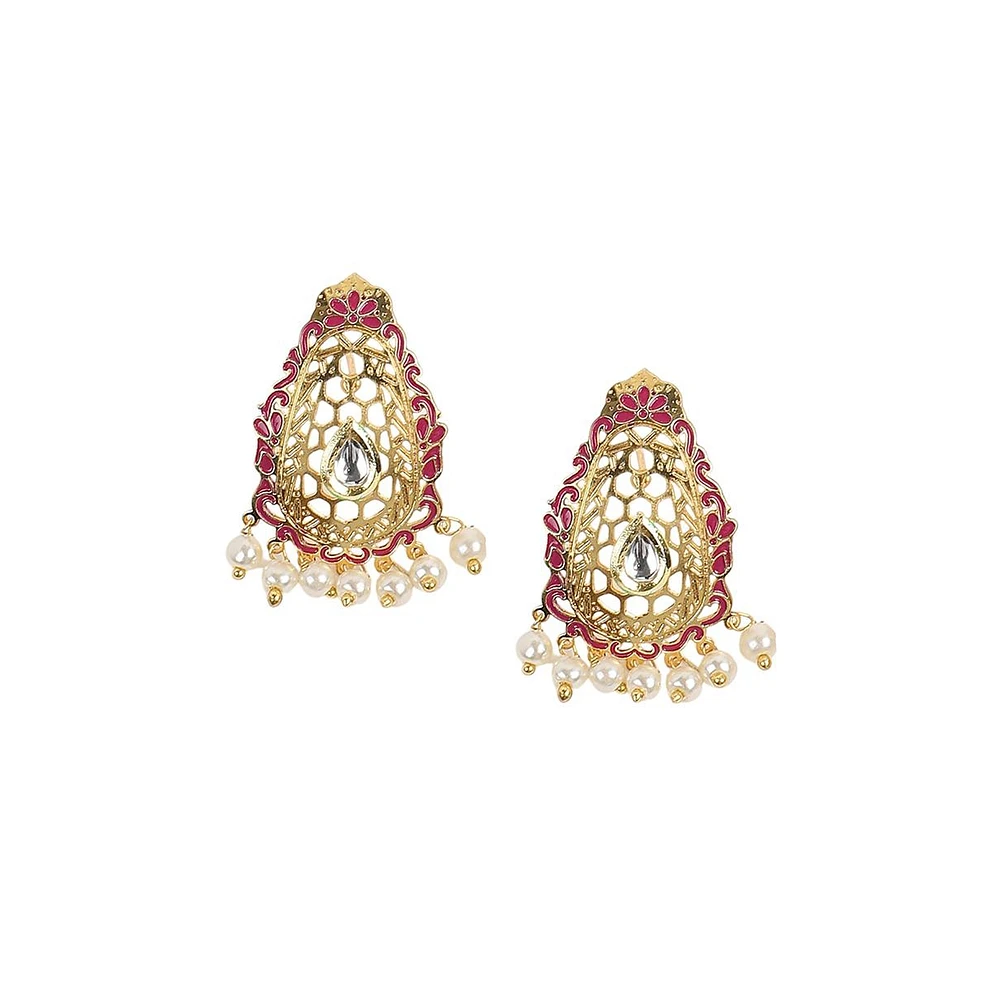 Sohi Women's The Zayna Drop Earrings