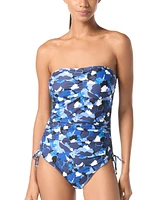 Michael Kors Women's Bandeau One-Piece Swimsuit