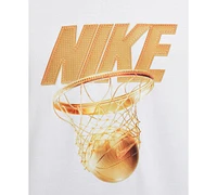 Nike Men's Dri-fit Short Sleeve Crewneck Graphic Basketball T-Shirt