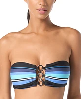 Michael Michael Kors Women's Bandeau Ring Bikini Top