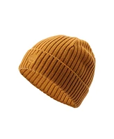 Timberland Men's Embroidered Logo Patch Ribbed Cuff Beanie