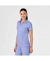 Wink Women's W123 Collar Scrub Top