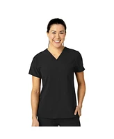 Wink Plus W123 Flex-n-Reach V-Neck Scrub Top