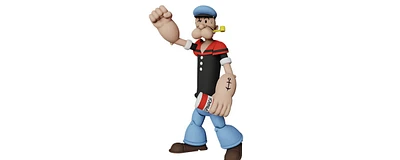 Boss Fight Studio Power Stars Popeye Action Figure – Retro Style Collectible Figurine from Popeye The Sailor Meets Sindbad The Sailor Color Ani