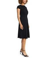 Maggy London Women's Metro Knit Fit & Flare Dress