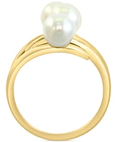 Effy Cultured Freshwater Pearl (6mm) Triple Row Statement Ring