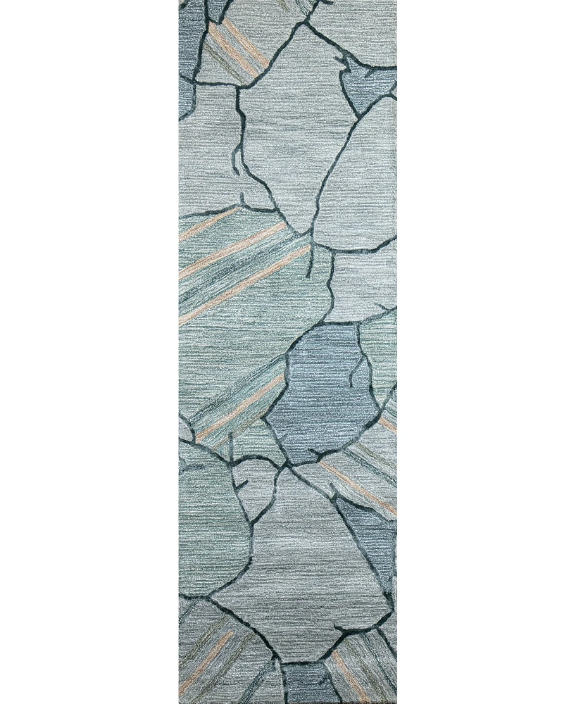 Bb Rugs Larchmont LR391 2'6"x8' Runner Area Rug