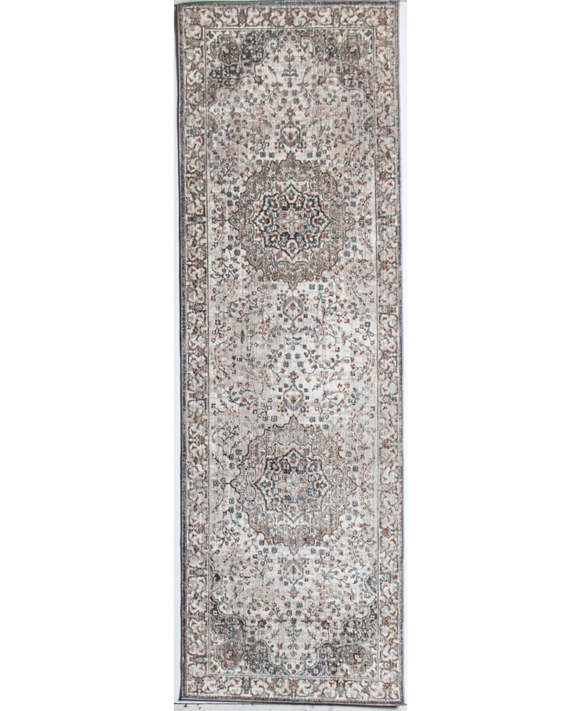 Bashian Rugs Legacy LGC103 2'3"x8' Runner Area Rug