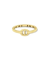 The Lovery Gold Mariner Link Ring 14K Gold