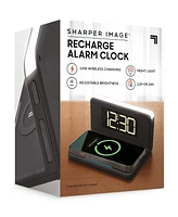 Sharper Image Wireless Recharge Alarm Clock