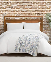 Lucky Brand Wildflower Plush Throw, 50" x 70"