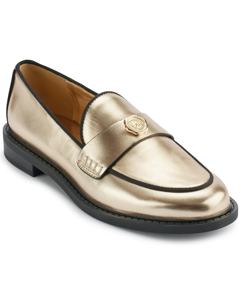 Karl Lagerfeld Paris Women's Rylyn Almond Toe Loafers