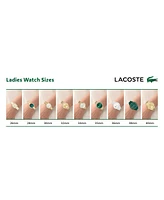 Lacoste Women's Catherine Black Leather Strap Watch 28.3mm x 20.7mm