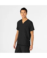 Wink Women's W123 Unisex 4 Pocket Utility Scrub Top