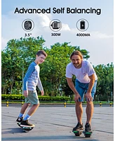 Gyroor Hoverboard Hovershoes-Gyroshoes S300 Electric Hover shoes Hoverboard with Led Lights, UL2272 Certificated Self Balancing Hovershoes for Kids an