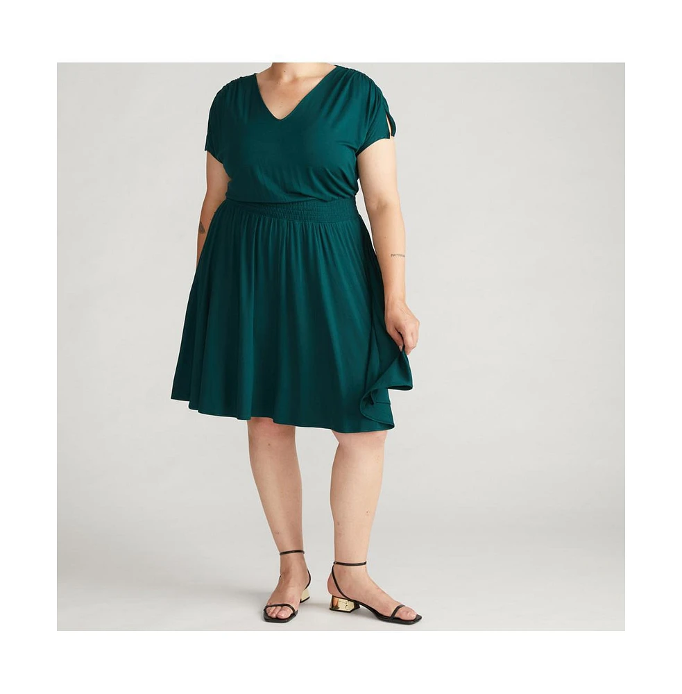 Universal Standard Plus Minetta Liquid Jersey Dress