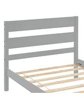 Slickblue Twin Bed with Headboard and Footboard - Classic Design for Enhanced Style Support Your Bedroom