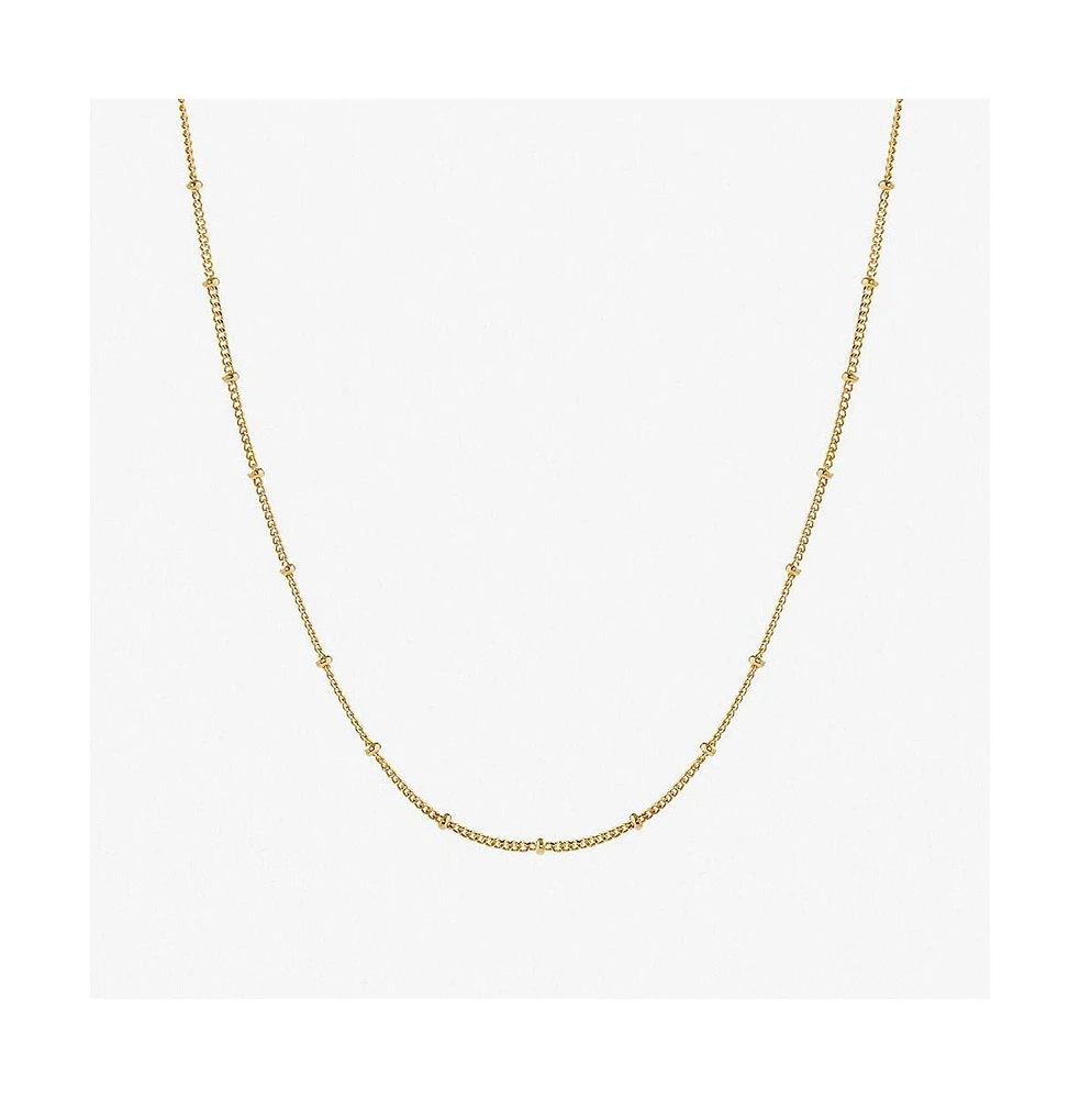 Ana Luisa Small Ball Chain Necklace - Ana Gold