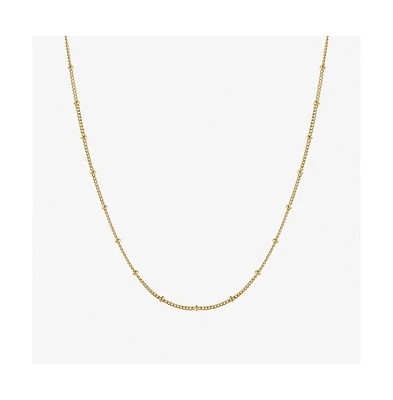 Ana Luisa Small Ball Chain Necklace - Ana Gold