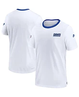 Nike Men's White New York Giants Sideline Coaches Alternate Performance T-shirt