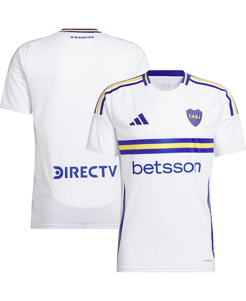 Adidas Men's White Boca Juniors 2024/25 Away Replica Jersey