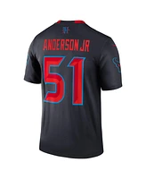 Nike Men's Will Anderson Jr. Navy Houston Texans Alternate Legend Player Performance Top