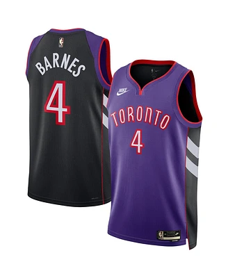 Nike Men's and Women's Scottie Barnes Purple Toronto Raptors 2024/25 Swingman Jersey - Classic Edition