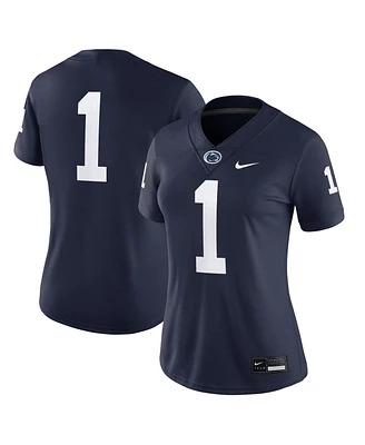 Nike Women's 1 Navy Penn State Nittany Lions Game Jersey