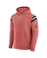 Fanatics Men's Scarlet San Francisco 49ers Football Pullover Hoodie