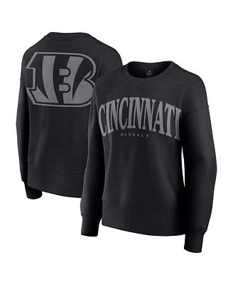 Fanatics Women's Black Cincinnati Bengals Signature Elements Pullover Sweatshirt