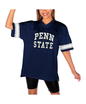 Gameday Couture Women's Navy Penn State Nittany Lions Until Kickoff Rhinestone Fashion T-Shirt