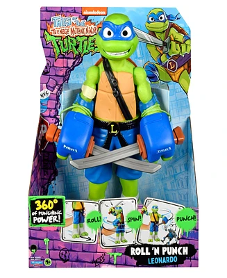 Teenage Mutant Ninja Turtles Giant Roll N Punch Leonardo Action Figure toy