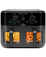 Chefman 6-Qt. Digital Dual-Cooking Double-Basket Air Fryer