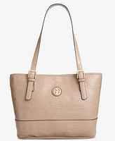 Giani Bernini Croc Medium Tote, Created for Macy's