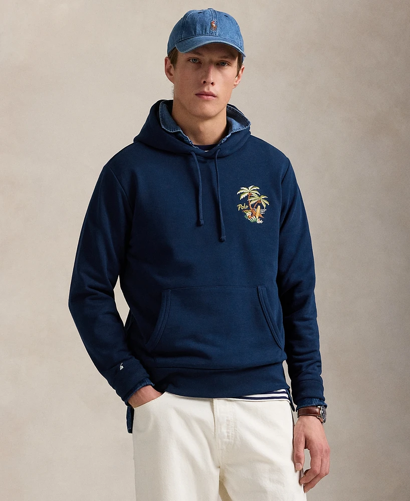 Polo Ralph Lauren Men's Embroidered Loopback Fleece Hoodie