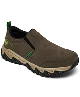 Skechers Little Boys John Deere: Rugged Ranger-Tractor-Brisk Slip-On Casual Sneakers from Finish Line