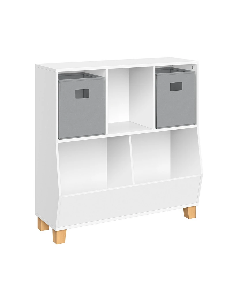 Kids Catch All Multi Cubby Toy Organizer