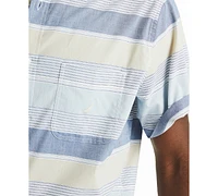 Nautica Men's Striped Short Sleeve Shirt