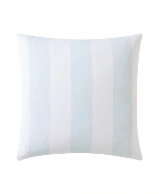 Tommy Bahama Home Awning Stripe Cotton Decorative Pillow, 20" X