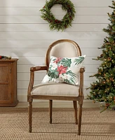 Tommy Bahama Home Festive Palms Felt Square Pillow, 15" X 20"