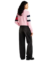 Tommy Jeans Women's Crewneck Flag Logo Sweater