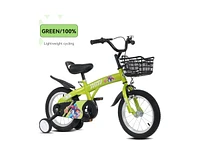 Streamdale Furniture 16 inch sporty kids bike with training wheels and stand Adjustable saddle Suitable for aged 4-8 years Height 41-46 inches