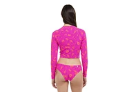 Body Glove Women's Puako Let It Be Crop Rashguard