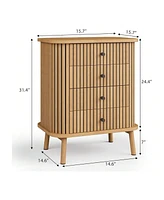 gaomon 4 Drawer Dressers, Chest Of Drawers For Bedroom, Nightstand