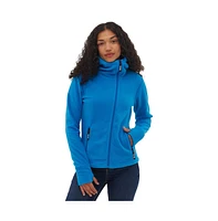 Bench Dna Women's Ninja Microfleece Asymmetric Zip-Up